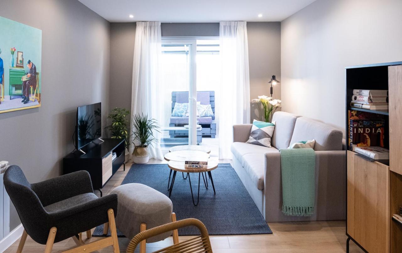 Apartamento De Diseno Centrico Con Terraza Espectacular Santiago de Compostela Eksteriør billede
